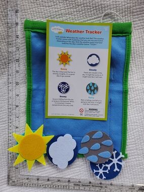 Felt Weather Tracker - Blue & Green